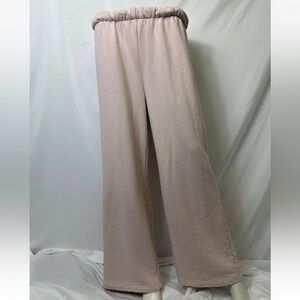 COTTON ON LIGHT PINK WIDE LEG SWEATPANTS SIZE SMALL